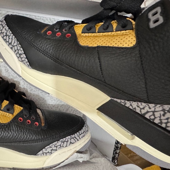 Air Jordan 3 Retro 'Black Gold' - Picture 9 of 9